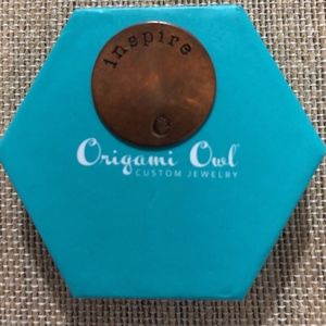 Origami Owl Large Inspire Plate